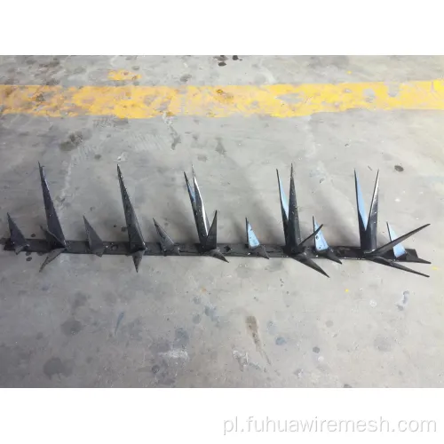 Galwanizowane/PCV PVC Security Wall Spikes